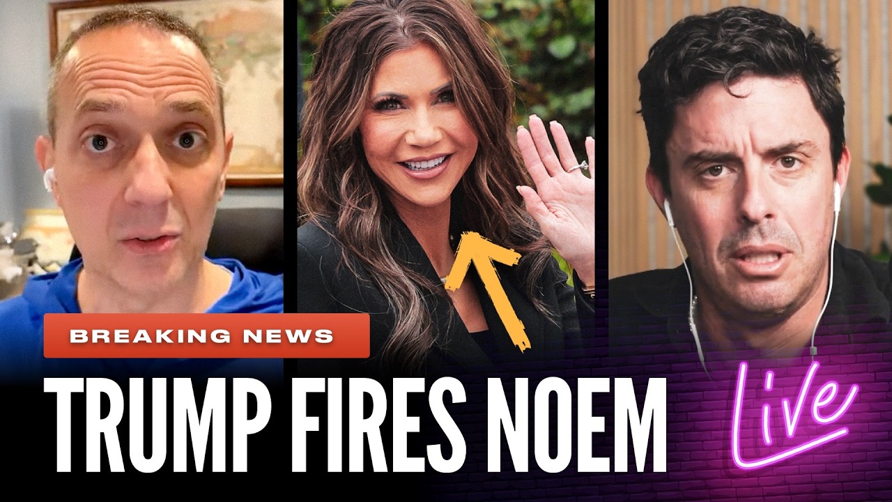 BOMBSHELL: Trump Fires DHS Sec. Noem; Sen. Mullin Tapped as Replacement