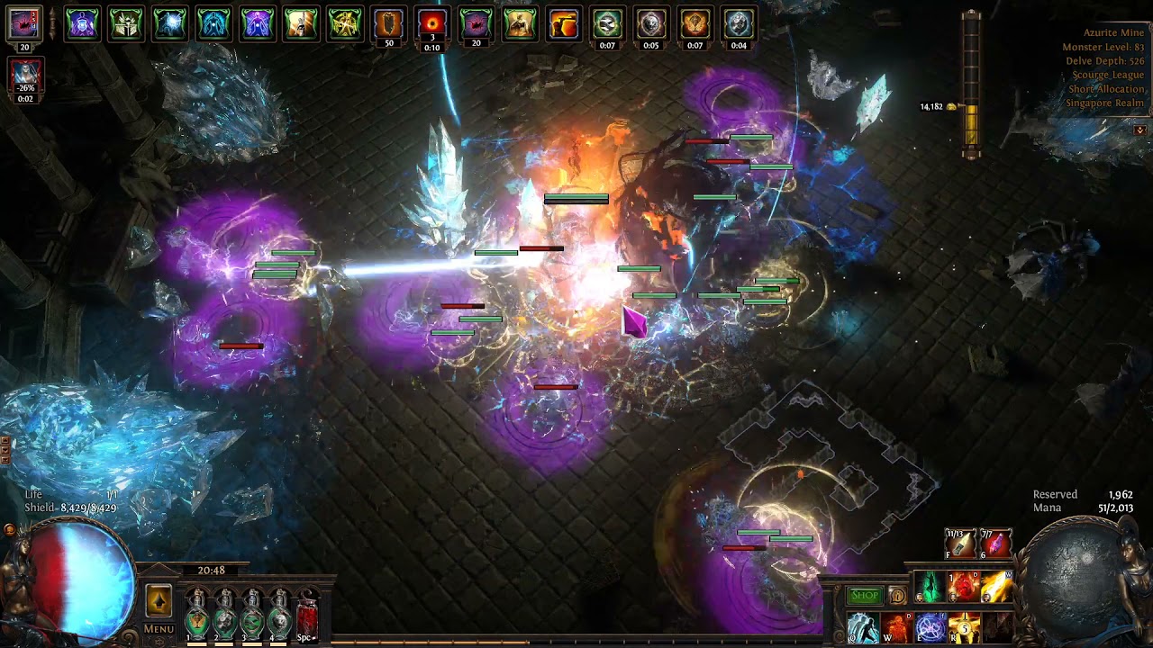 3.16 |Spider Lightning Prototype |Aul, The Crystal King |Delve 526