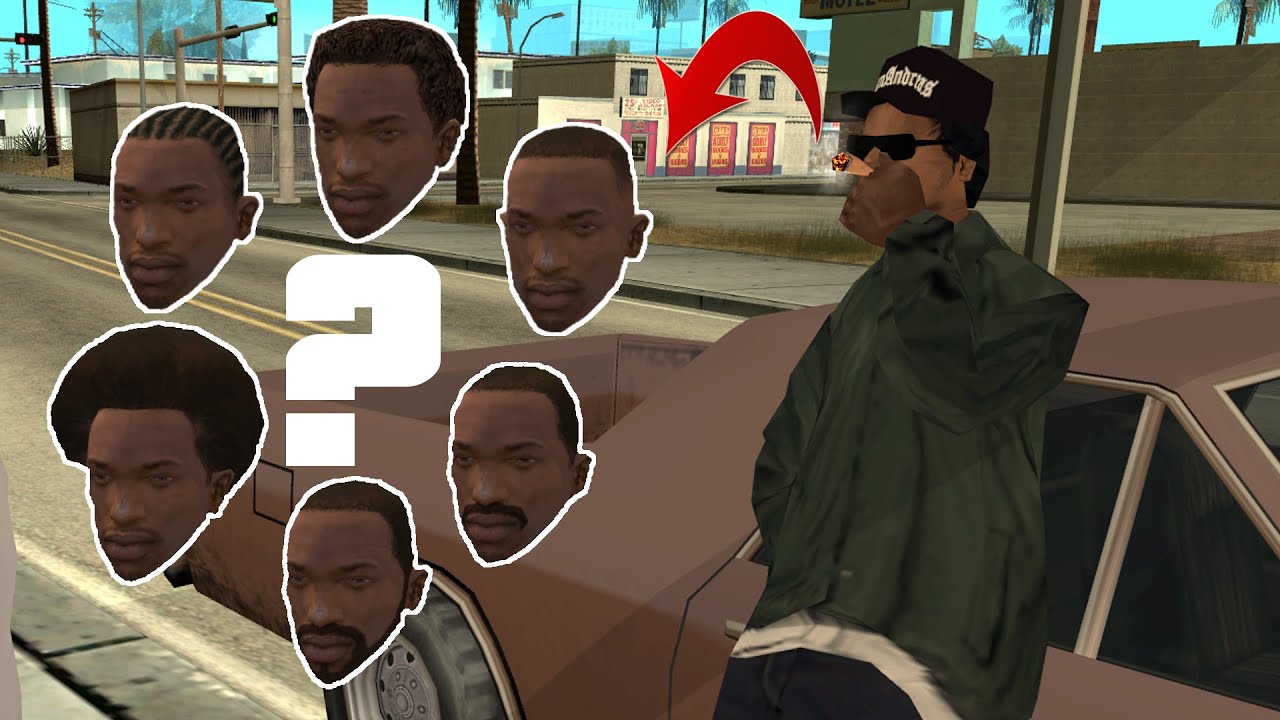Ryder comments on every hair style - GTA San Andreas
