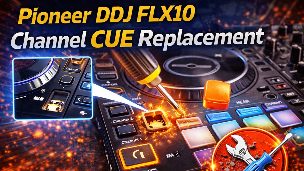 Замена модуля CUE для Pioneer DDJ FLX10