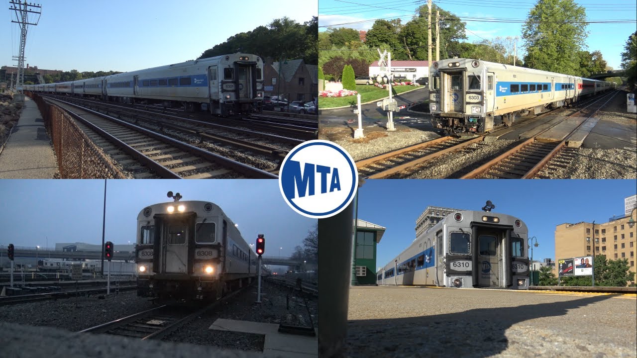 Metro North / CTDOT Bombardier Shoreliner Leslie RS2M Compilation Part 3 (6301 - 6310)
