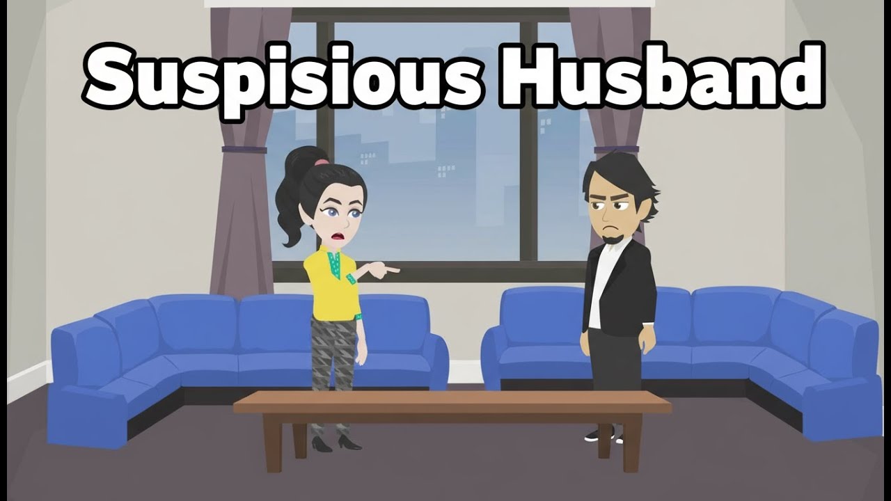 Suspicious Husband Full English Story | Learn English Through Story | Animation