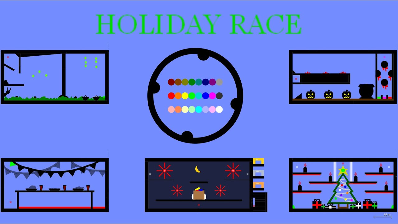 24 Marble Race - EP. 5: Holiday Race
