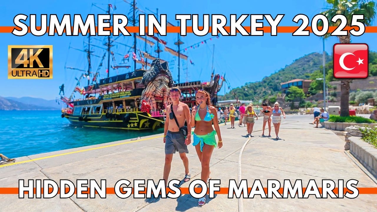 Marmaris Turkey 2025 | Turunç Walking Tour Through a Hidden Seaside Paradise