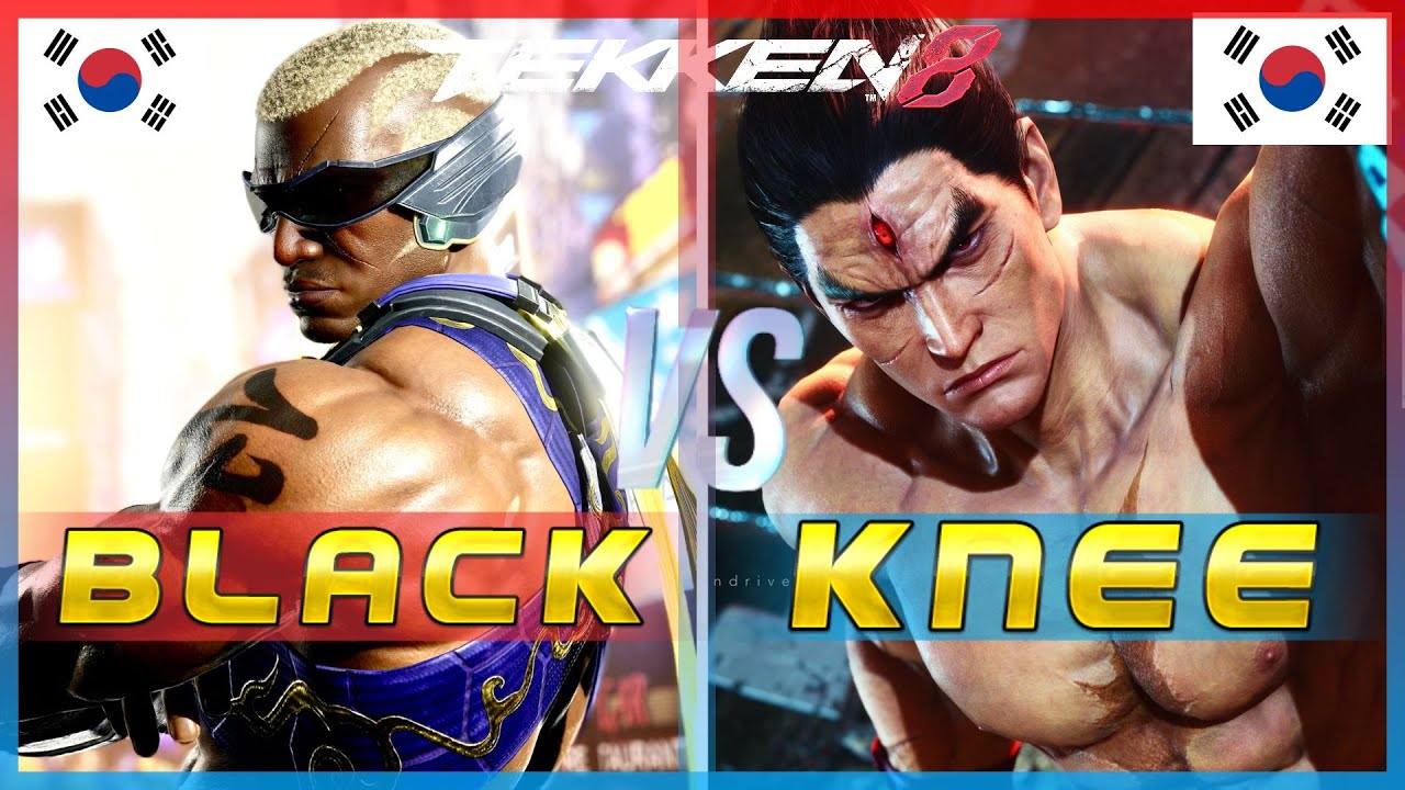 Tekken 8 ▰ Knee (Kazuya) Vs Black (Raven) ▰ Ranked Matches