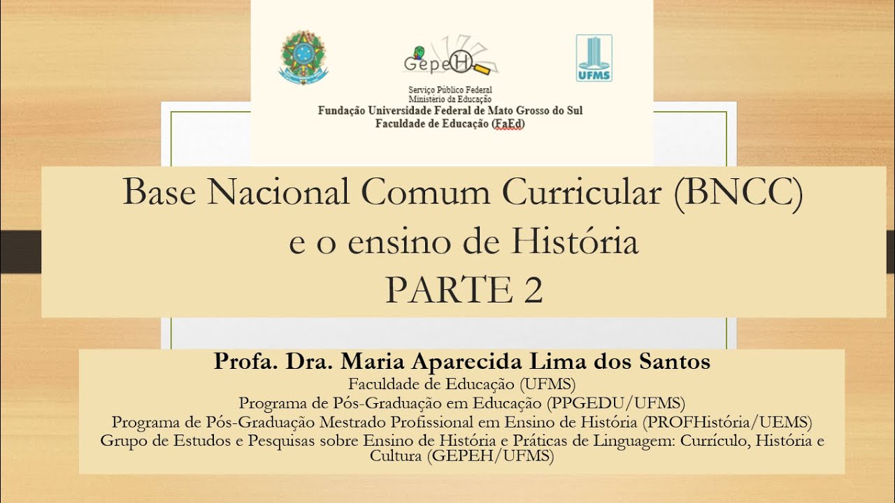 BNCC e o ensino de História parte 2  (visão crítica)