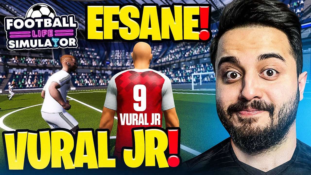 VURAL JR GERİ DÖNDÜ! İNANILMAZ FUTBOLCU OLMA SİMÜLATÖR! AŞŞŞŞIRI İYİ! Football Life Simulator #1