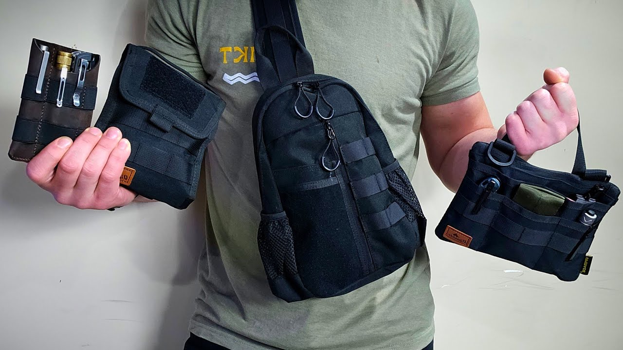 Great EDC Sling Bags, Pouches, Gear & The Best Way To Use Them