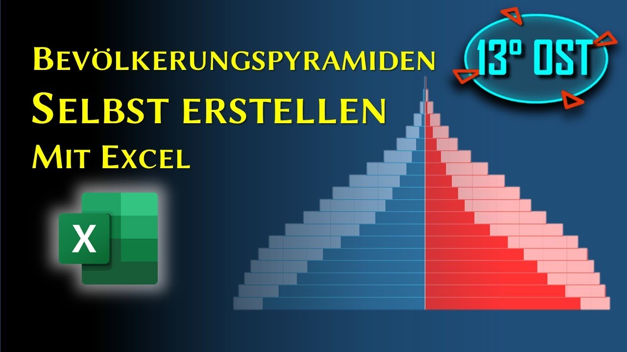 Bevölkerungspyramiden mit Excel erstellen (Tutorial)