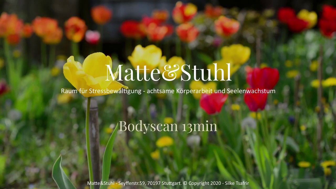 Bodyscan 13min - Matte&Stuhl