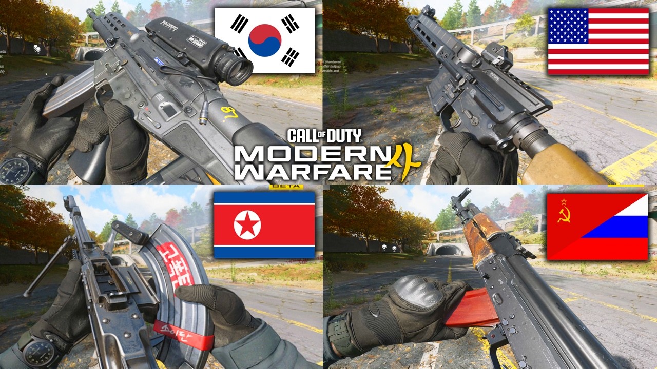 All Modern Warfare 4 BETA Apex Attachments Real Names/Origins & more...