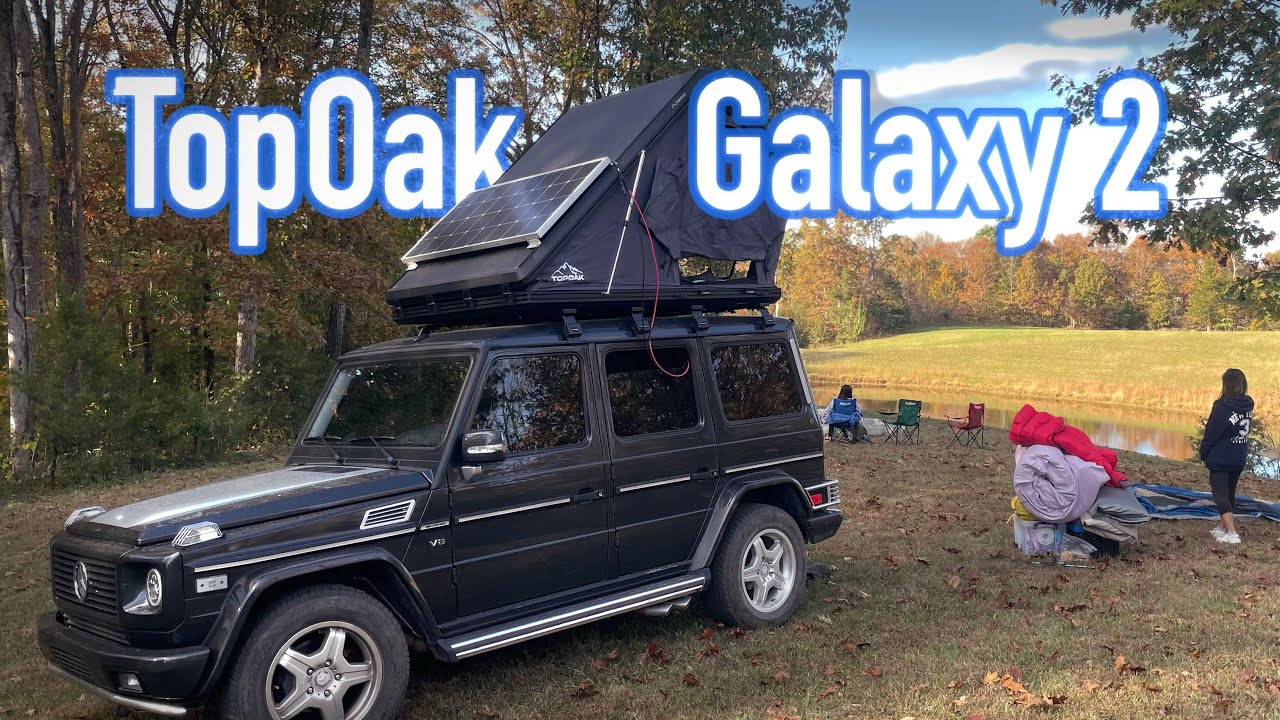 Top Oak Stellar (Galaxy 2) roof tent unboxing and setup, for my overlanding SUV build!!!