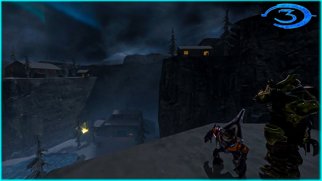 Covenant Steal Christmas, Only Master Chief Can Save It | Halo 3 Jolly Halo Christmas Mod