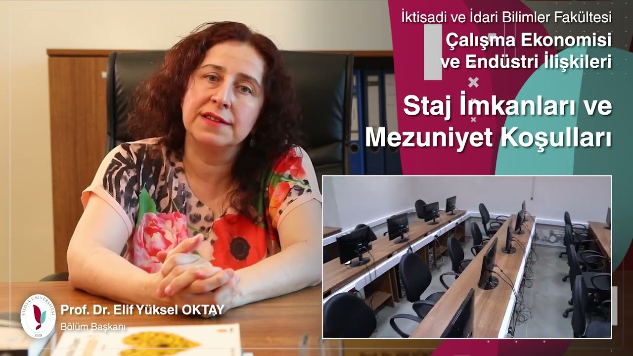 ÇALIŞMA EKONOMİSİ VE ENDÜSTRİ İLİŞKİLERİ BÖLÜMÜ   #TANITIM