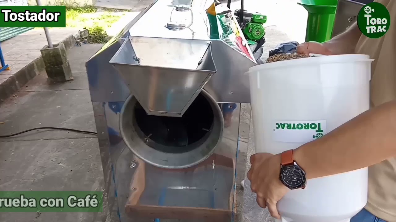 Tostador de Café, Maní y otras semillas- Torotrac