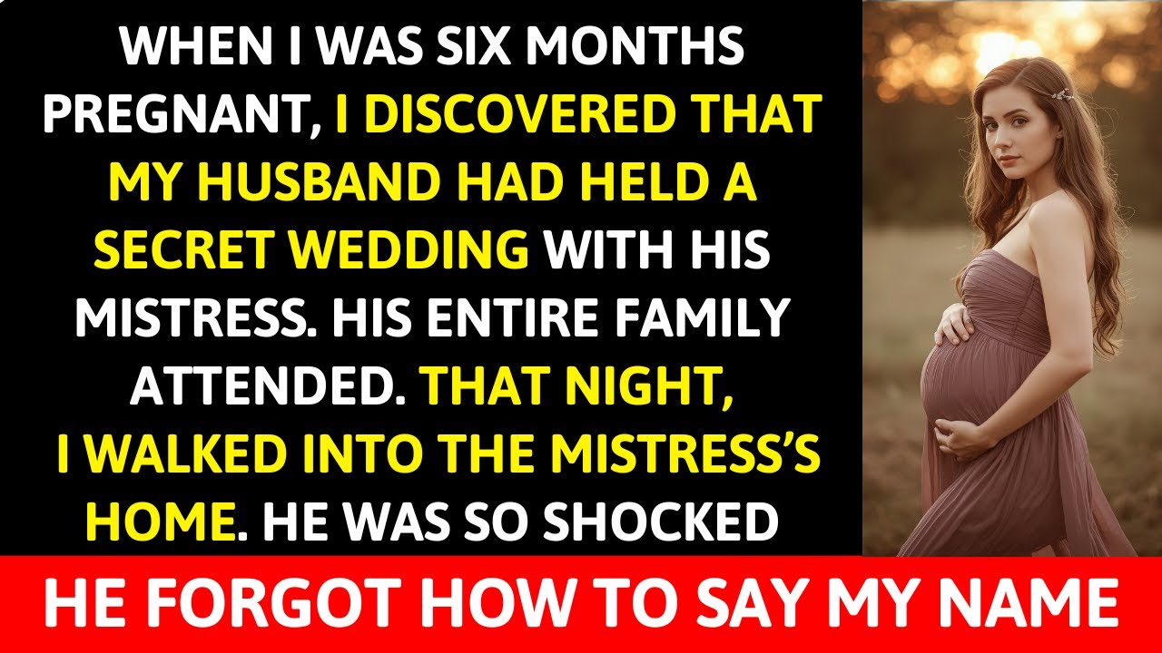 Six Months Pregnant, I Discovered My Husband’s Secret Wedding — Hours Later, He Was So Shocked...