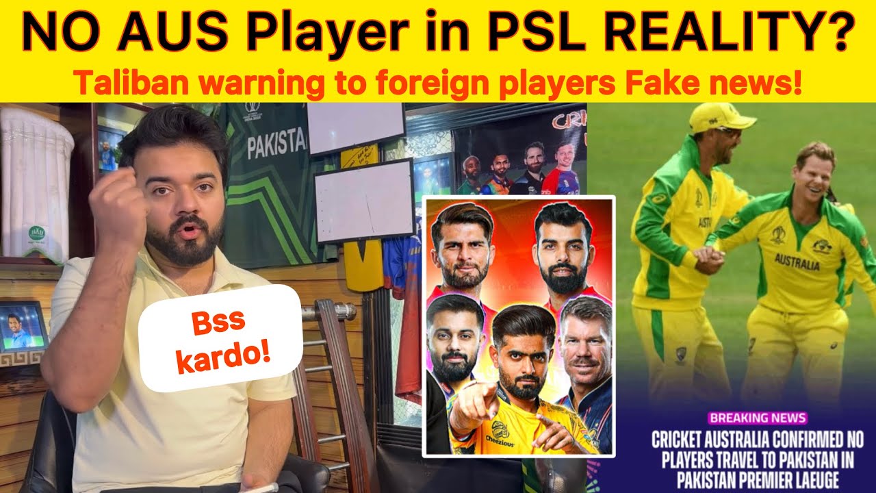 No Australian players in PSL Reality? | Australian Government stop Australian players full story 