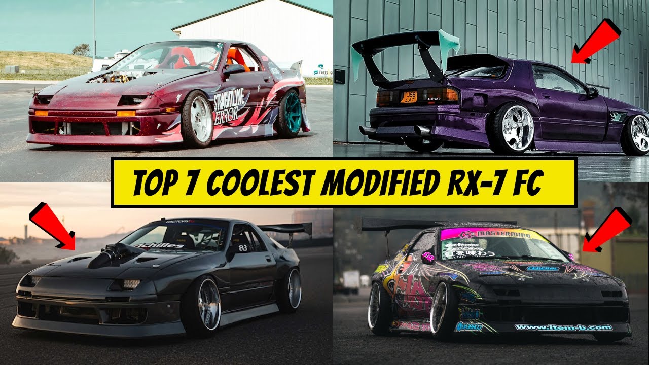 TOP 10 COOLEST Modified Mazda RX-7 FC EVER || BEST MODIFIED MAZDA RX-7 FCs