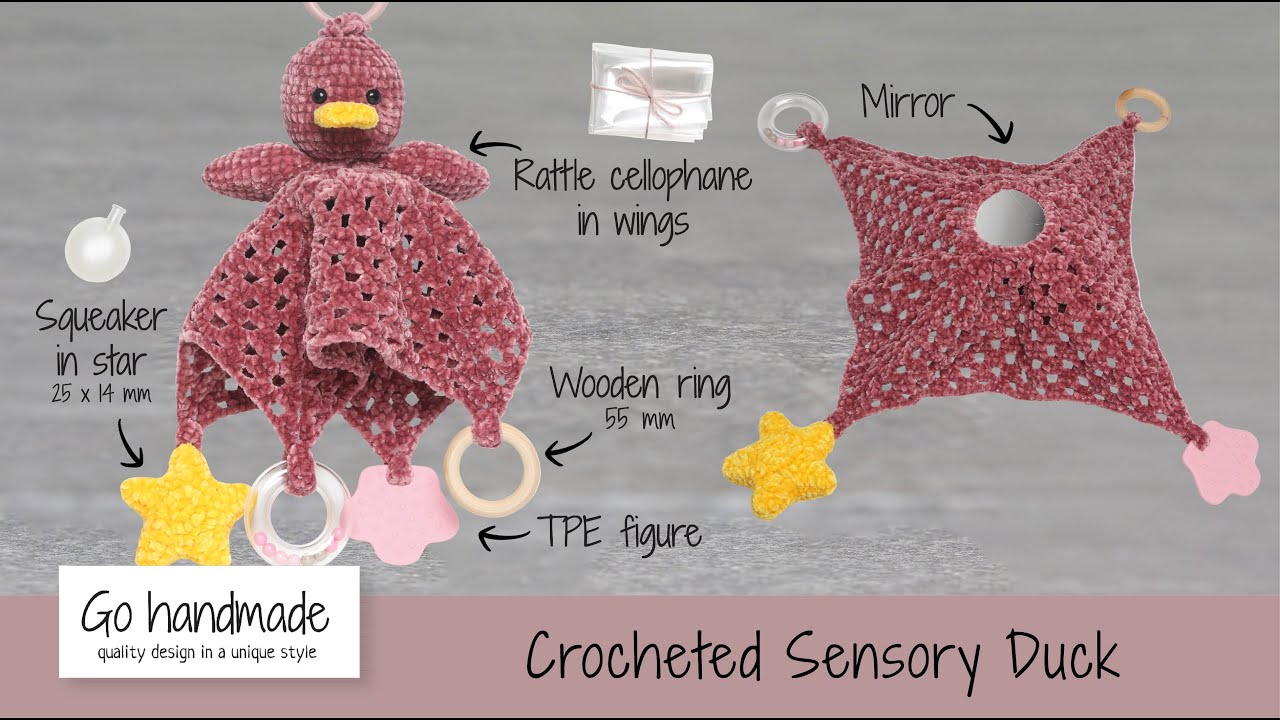 How to crochet Sensory Duck