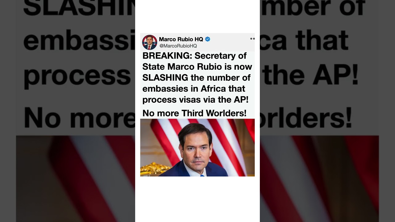 Marco Rubio Visa Policy Sparks Debate