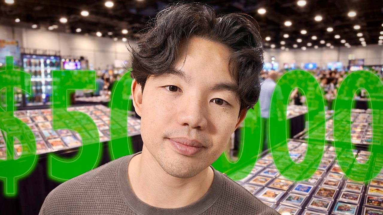 I Tried Vending Pokémon Cards With $50,000! (VENDOR POV)