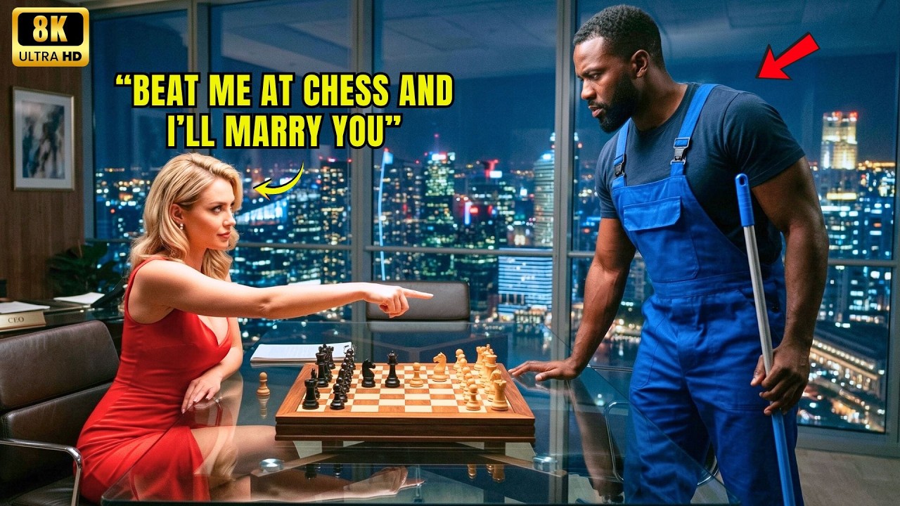 “Beat Me at Chess and I’ll Marry You,” the CEO Smirked — The Black Single Dad Checkmated Her in ...