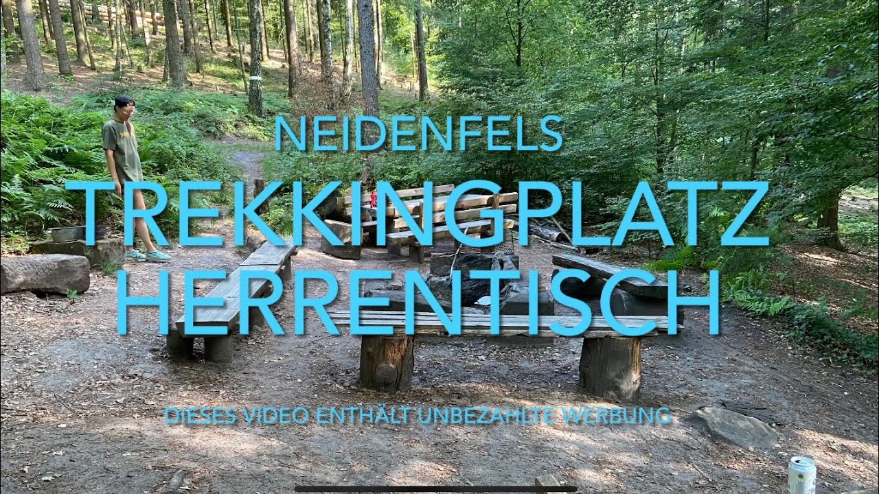 Trekkingplatz Herrentisch bei Neidenfels