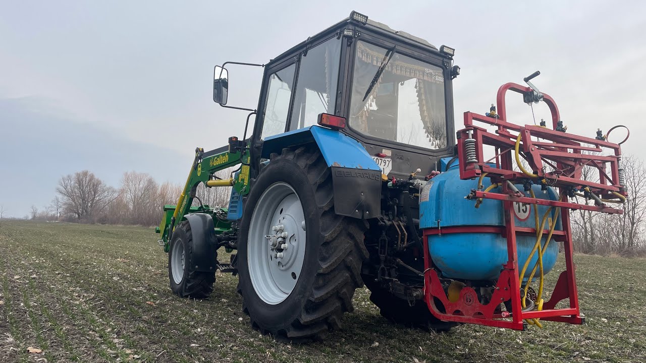 300 ЛІТРІВ КАСу на Пшеницю✅Буде 15 тон ☝️Підживлення Пшениці КАС 28 🚜МТЗ 892