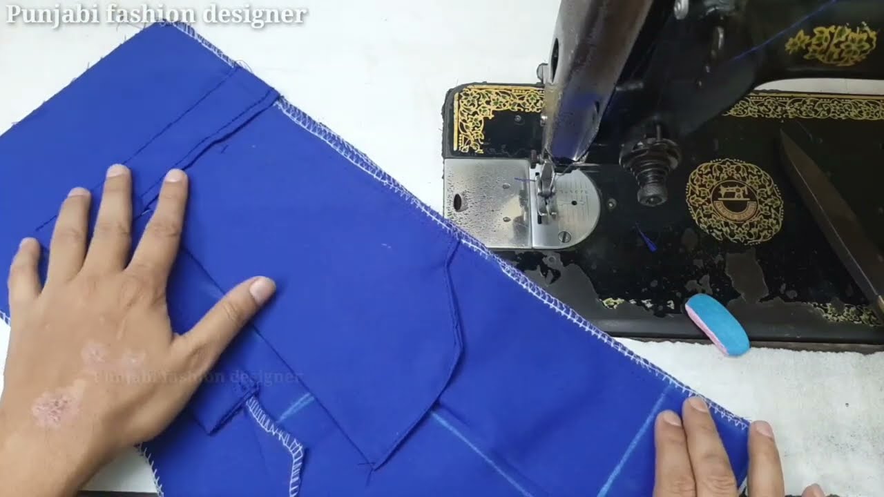हाफ पैंट की सिलाई करना सीखें। /half pant stitichting.