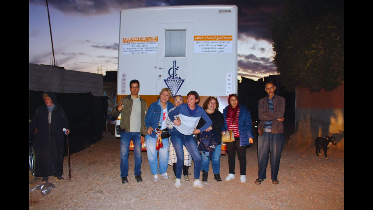 Actions de solidarité: Association iligh (Maroc) et APS solidarité (France)