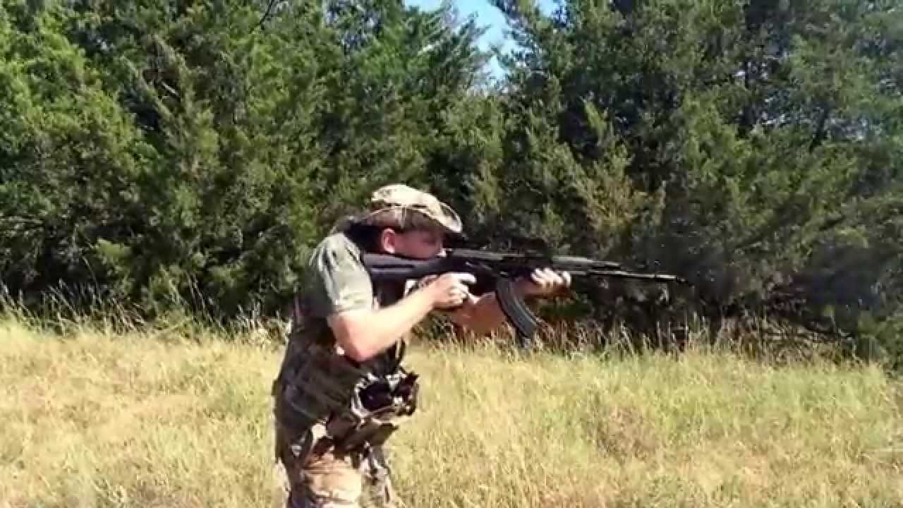Shooting an Arsenal SGL 21-61 AK-47