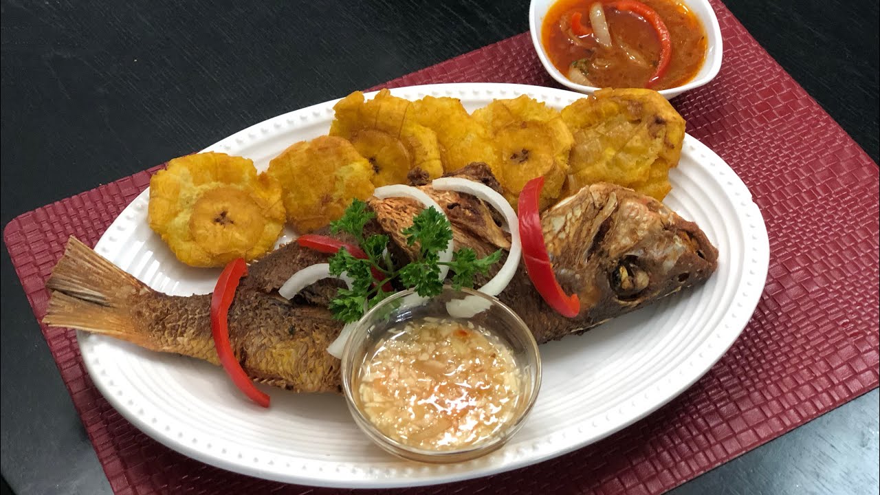 The Most Delicious Haitian Style Fried Fish (Pwason Fri)