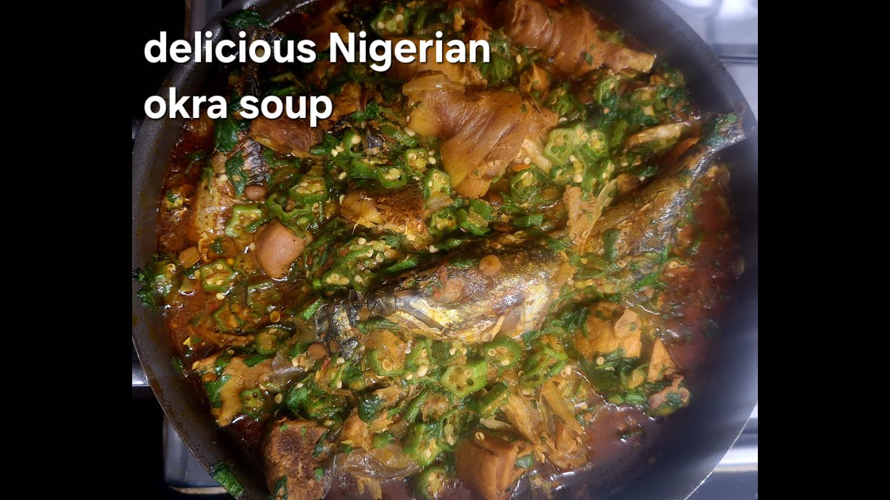 How to make the best Nigerian okra soup | Frying method | beginner friendly