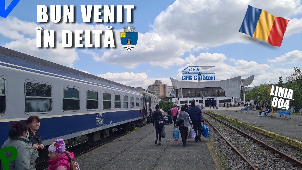 Tulcea Oras | Descoperim gara, portul si ce e în jurul ei cu Adi
