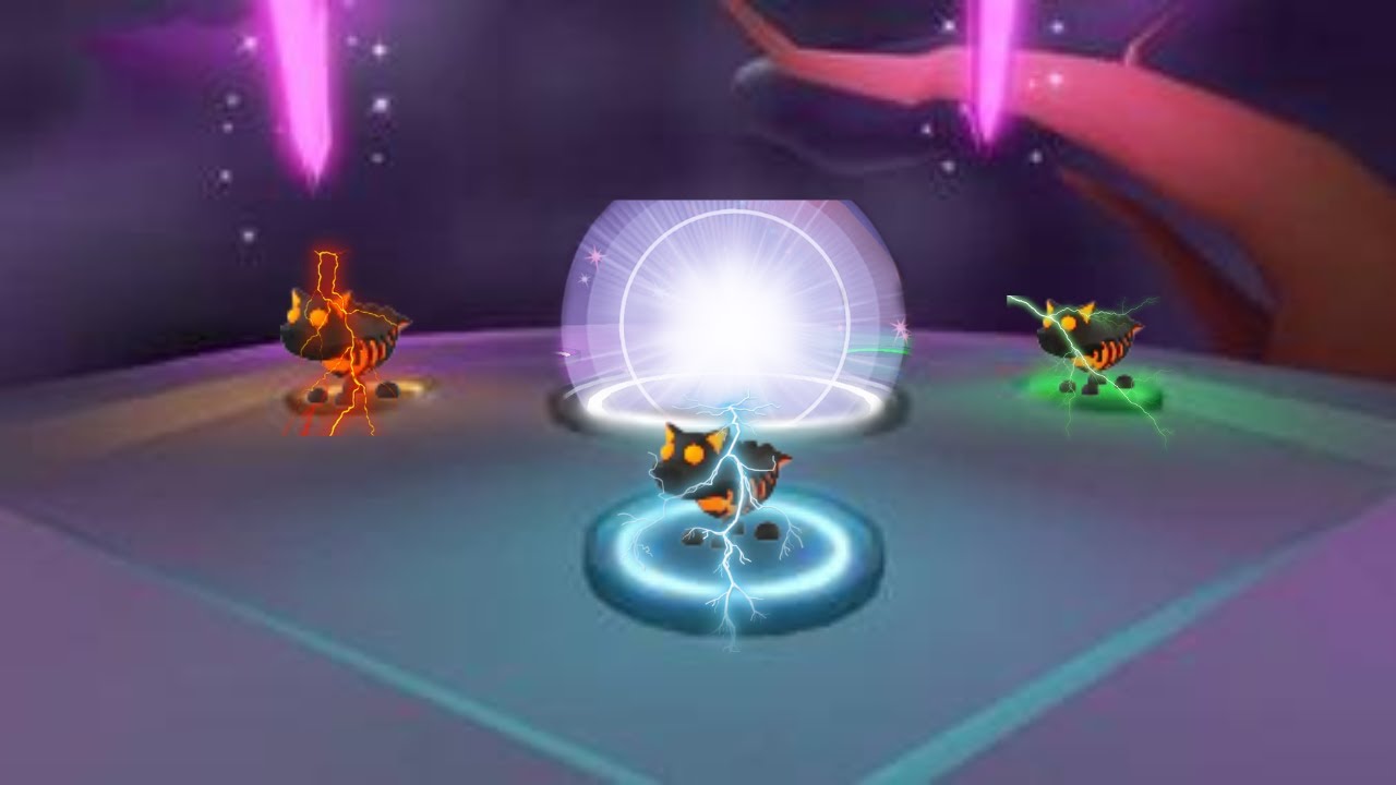 make neon lava wolf