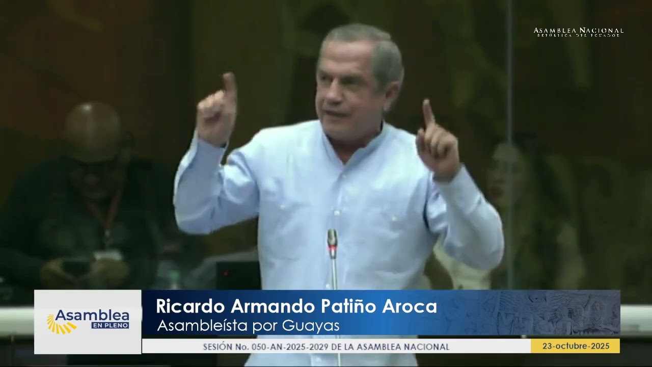 Asamble&iacute;sta Ricardo Pati&ntilde;o - Sesi&oacute;n 050