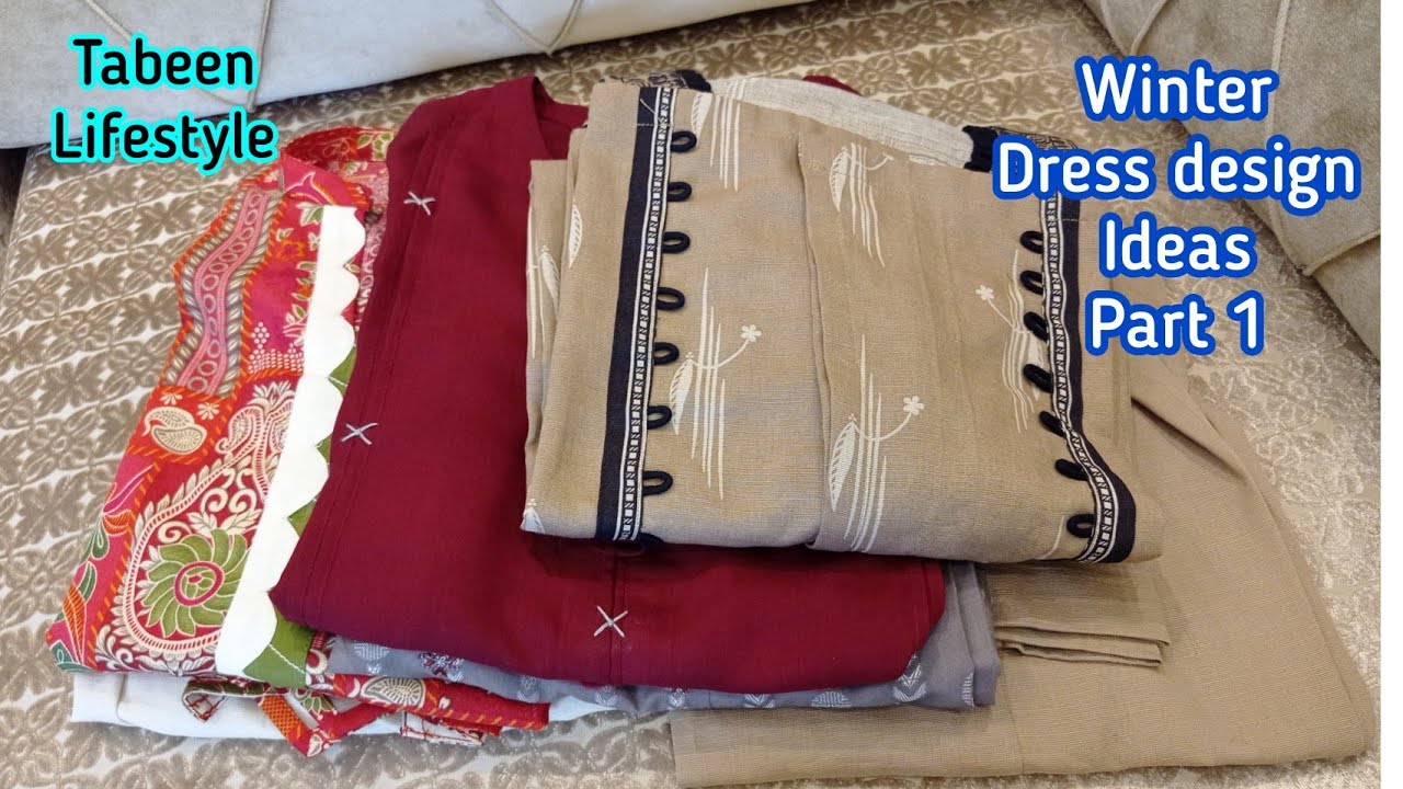 Winter dress design ideas - Part 1 - Tabeen lifestyle