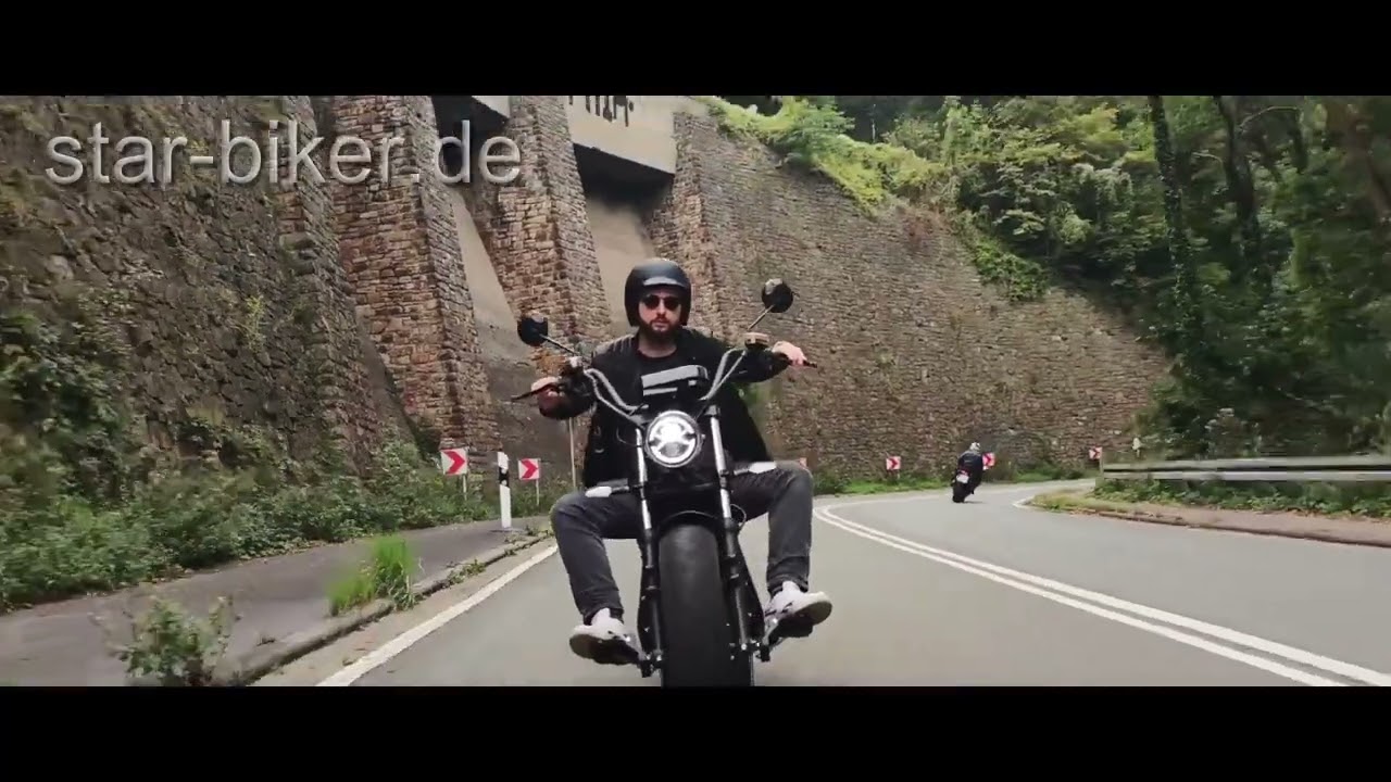 STAR-BIKER Elektro Chopper 6.0 / 4000W / 57Ah / 2023 / E  Bike Elektroroller  E Scooter HL 6.0 Luqi