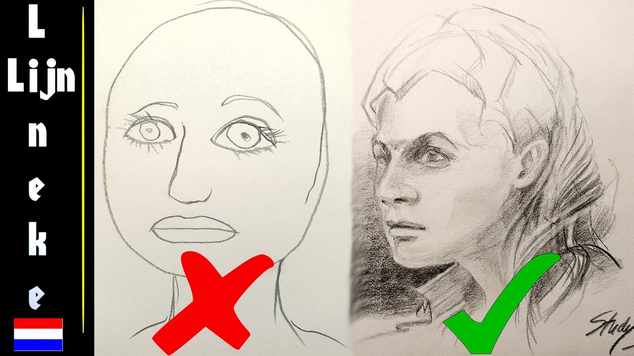 PORTRET tekenen voor beginners