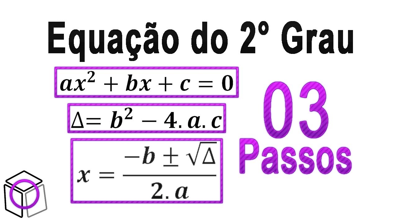 Equação do 2° grau em 03 Passos [Aula 06]