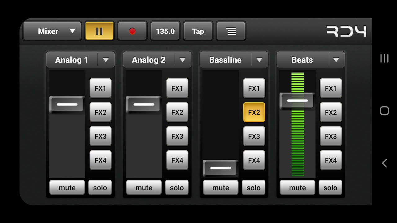 Three'o'Three on RD4-Groovebox (demo).