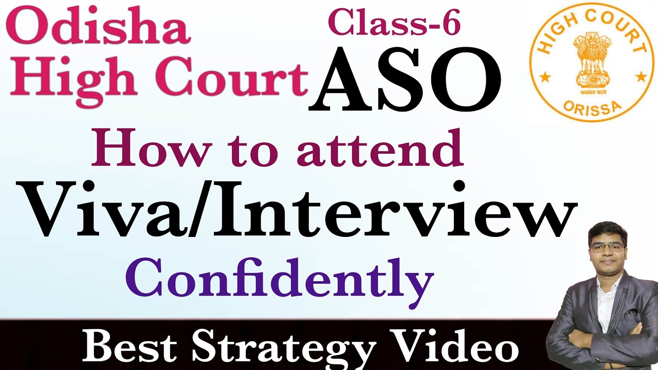 Best Strategy for attending Viva / Interview in  High Court ASO Exam 2023 @PkStudyIQ