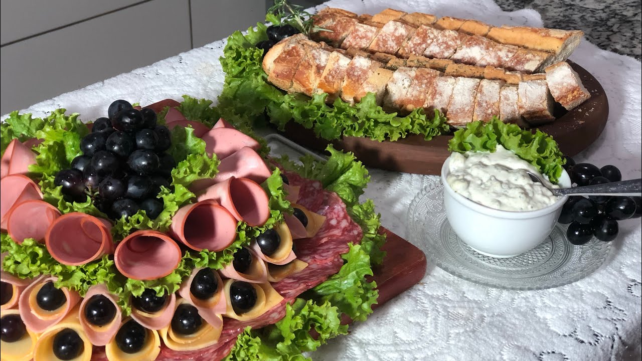 AULA 09 - CURSO DE SALADAS- Tábua de frios