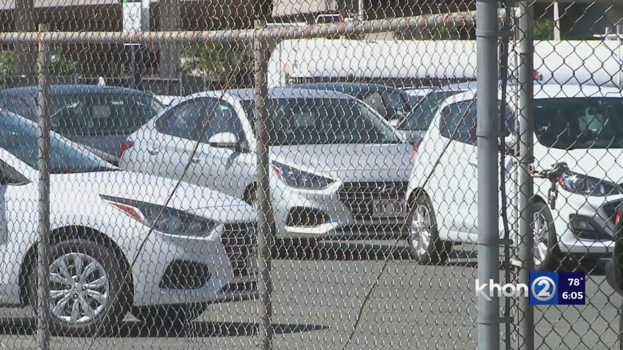Rental car crunch hits Hawaii