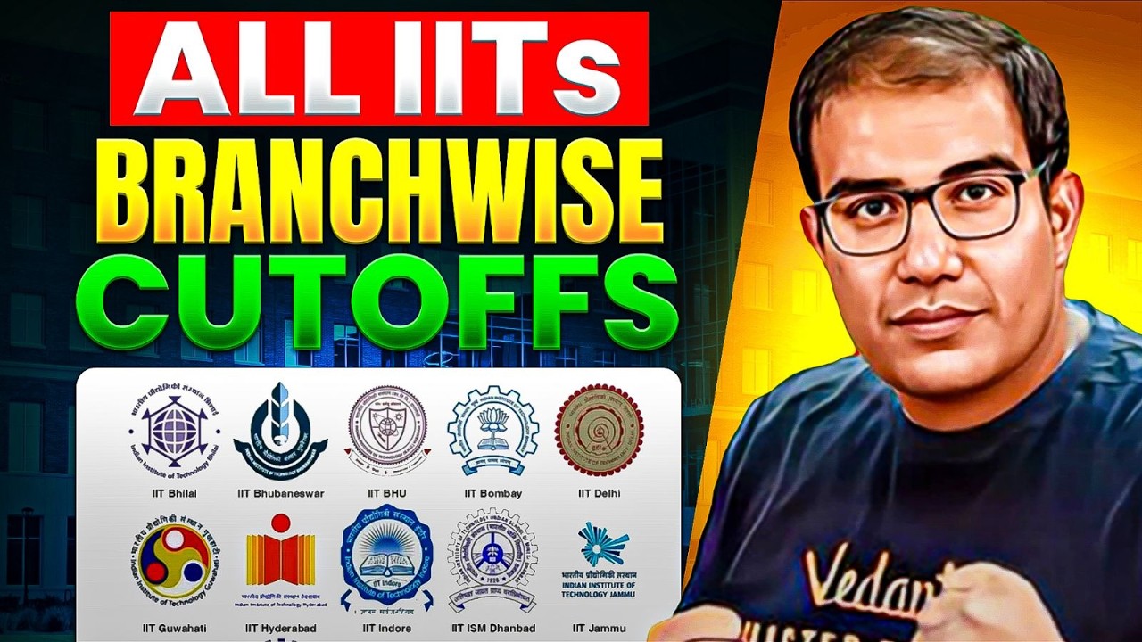 ALL IIT Cutoff for JEE 2026 🔥| Branch wise Closing Marks & Ranks🔍 | Vinay Shur Sir