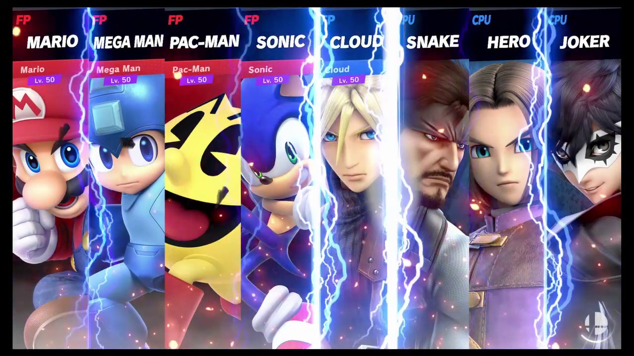 Super Smash Bros Ultimate Amiibo Fights   Request #6038 Team Legends vs 3rd Party Team