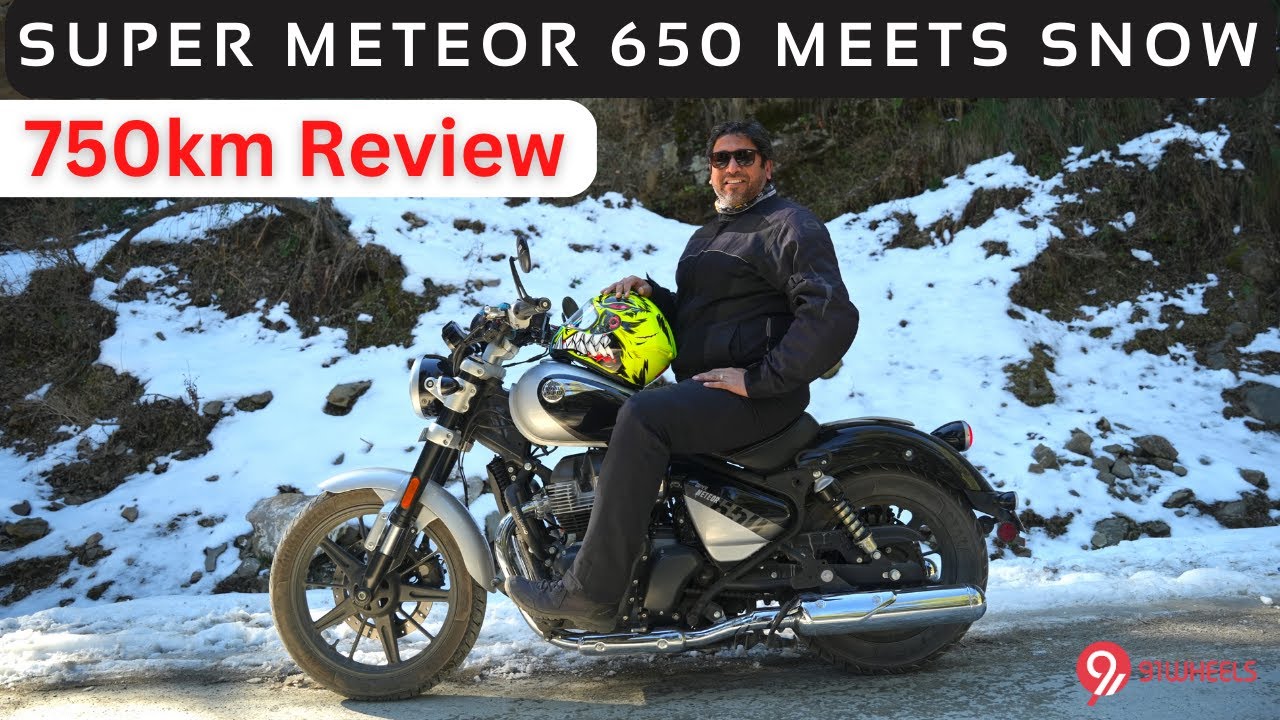 750km Review Of Royal Enfield Super Meteor 650 || Mountain Roads & Snow Included