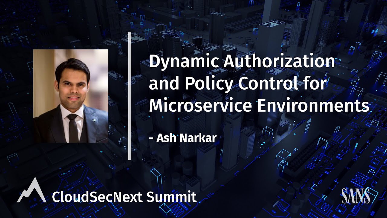 Dynamic Authorization and Policy Control for Microservice Environments