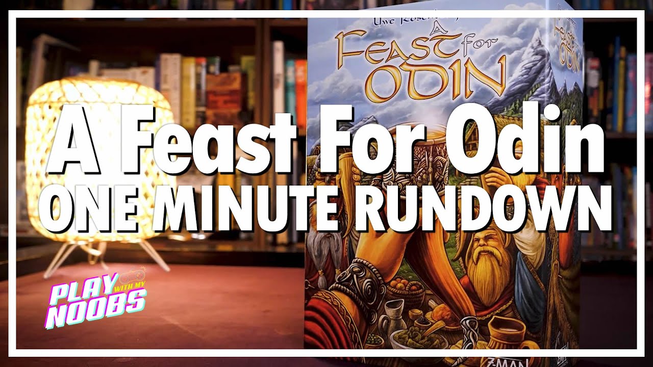A Feast For Odin - 1 MINUTE BOARD GAME RUNDOWN