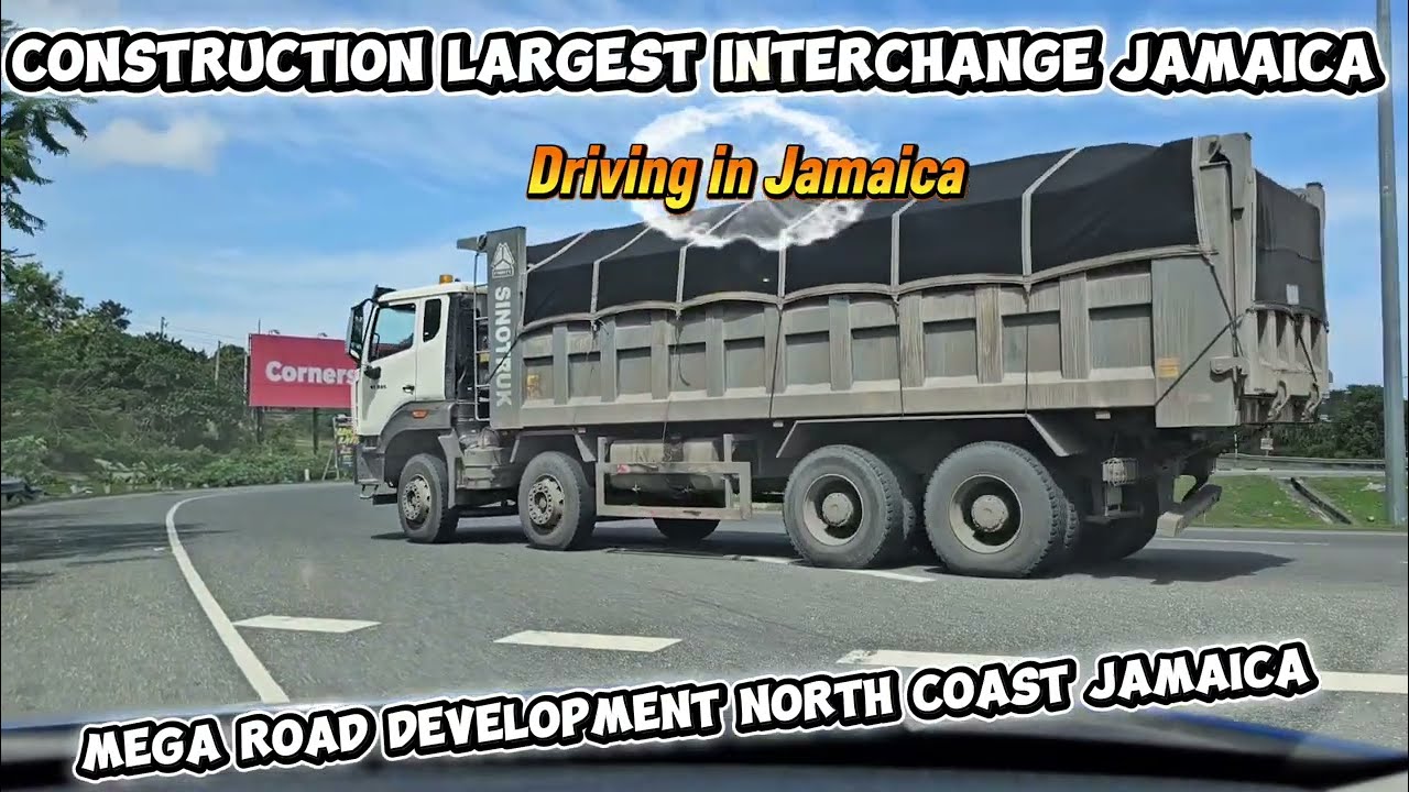 Construction Largest Highway Interchange Jamaica